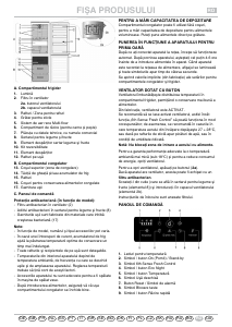 Manual Whirlpool WBV33872 NFC IX Combina frigorifica