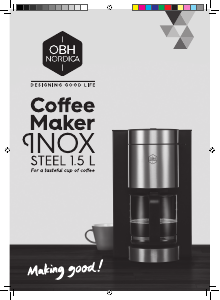 Brugsanvisning OBH Nordica 2310 Inox Kaffemaskine