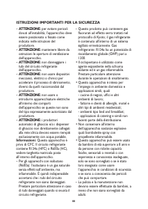 Manuale Whirlpool WMD 4001 X Frigorifero-congelatore
