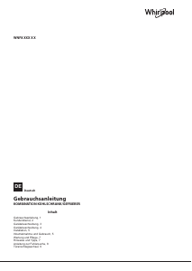 Bedienungsanleitung Whirlpool WNF8 T3Z X H Kühl-gefrierkombination
