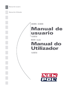 Manual New Pol 14JEMET68 Máquina de lavar e secar roupa