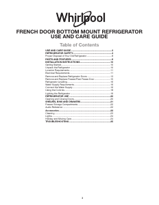 Manual Whirlpool WQ9 B2L Fridge-Freezer