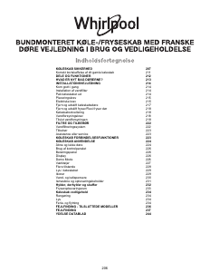 Brugsanvisning Whirlpool WQ9I FO1BX Køle-fryseskab