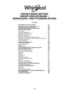 Bedienungsanleitung Whirlpool WQ9I FO1BX Kühl-gefrierkombination