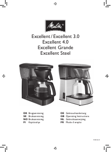 Bedienungsanleitung Melitta Excellent 4.0 Kaffeemaschine