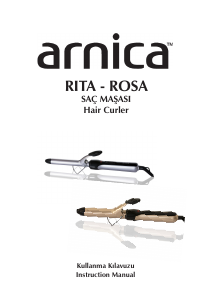 Kullanım kılavuzu Arnica KB42521 Saç şekillendirici