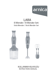 Manual Arnica GH21711 Lara Hand Blender