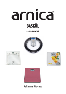 Kullanım kılavuzu Arnica EG52100 Banyo tartısı