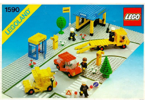 Manual Lego set 1590 Town ANWB assistance center