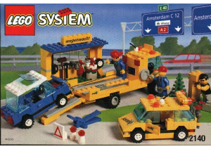 Handleiding Lego set 2140 Town ANWB pechhulp