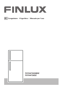 Manuale Finlux FXYH473HGBDZ Frigorifero-congelatore