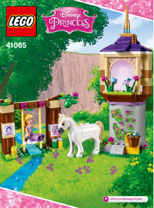 Manual de uso Lego set 41065 Disney Princess Día especial de Rapunzel