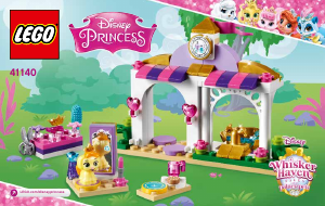 Bruksanvisning Lego set 41140 Disney Princess Daisys skönhetssalong