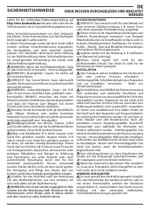 Bedienungsanleitung Bauknecht BQ 2760S FT Kochfeld