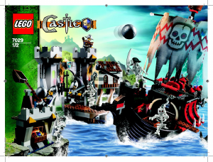 Bedienungsanleitung Lego set 7029 Castle Geisterschiff und Hafen