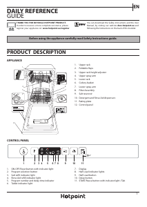 Manual Hotpoint HSIC 3M19 C UK N Dishwasher