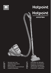 Manual Hotpoint SL M07 A4H B Aspirador