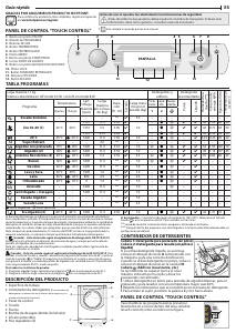 Manual de uso Hotpoint AQD1172D 697J EU/A N Lavasecadora