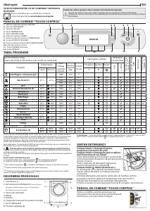 Manual Hotpoint AQ104D497SD EU/B N Mașină de spălat