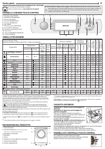 Manuale Hotpoint AQ104D497SD EU/B N Lavatrice