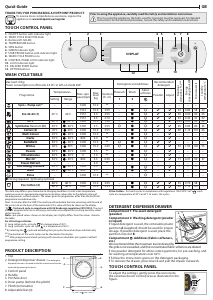 Handleiding Hotpoint AQ104D497SD EU/B N Wasmachine