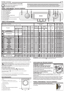 Instrukcja Hotpoint AQ94D497SD EU/B N Pralka