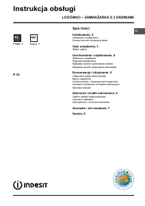 Használati útmutató Indesit R 24 (EU) (0) Hűtő és fagyasztó