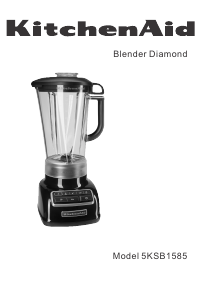 Manual KitchenAid 5KSB1585ECU Blender
