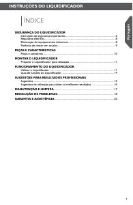 Manual KitchenAid 5KSB5080EBK Liquidificadora