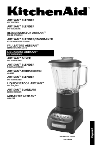 Manual de uso KitchenAid 5KSB5553EER Batidora