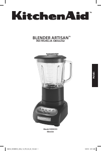 Instrukcja KitchenAid 5KSB5553EER Blender