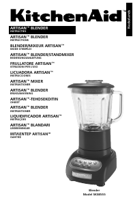 Handleiding KitchenAid 5KSB5553EMS Blender