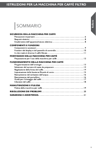 Manuale KitchenAid 5KCM0802EER Macchina da caffè