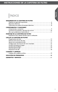 Manual de uso KitchenAid 5KCM0802EER Máquina de café
