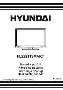 Instrukcja Hyundai FL22211SMART Telewizor LED