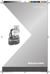 Manual de uso KitchenAid 5KFP1644ECA Robot de cocina