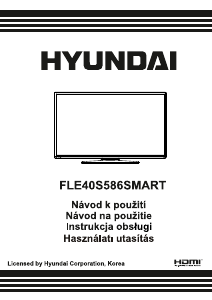 Instrukcja Hyundai FLE40S586SMART Telewizor LED