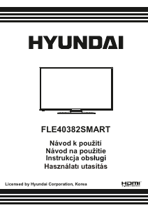 Instrukcja Hyundai FLE40382SMART Telewizor LED