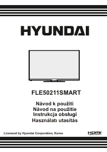 Návod Hyundai FLE50211SMART LED televízor