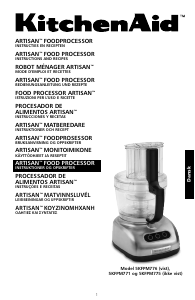 Brugsanvisning KitchenAid 5KFPM776ENK Køkkenmaskine
