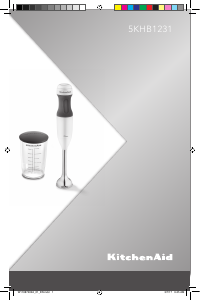 Руководство KitchenAid 5KHB1231EOB Ручной блендер