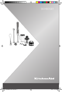 Manuale KitchenAid 5KHB3581ECA Frullatore a mano