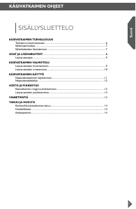 Käyttöohje KitchenAid 5KHM9212EER Käsivatkain