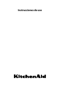 Manual de uso KitchenAid KHIP3 65510 Placa