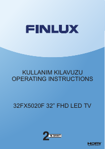 Handleiding Finlux 32FX5020F LED televisie