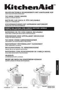 Manuale KitchenAid 5KSM150PSEMC Impastatrice planetaria