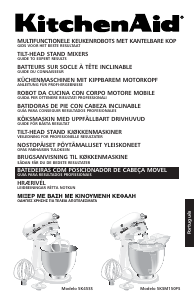 Manual KitchenAid 5KSM150PSEMC Batedeira com taça