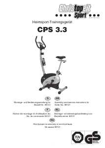 Bedienungsanleitung Christopeit CPS 3.3 Heimtrainer