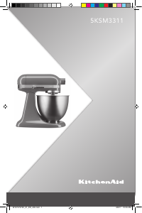 Mode d’emploi KitchenAid 5KSM3311XEFG Robot sur socle