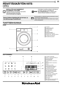 Käyttöohje KitchenAid KW4S3 10850 Pesukone